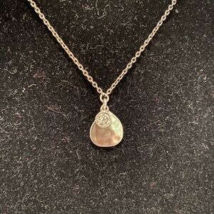 Sterling Silver & Crystal Necklace